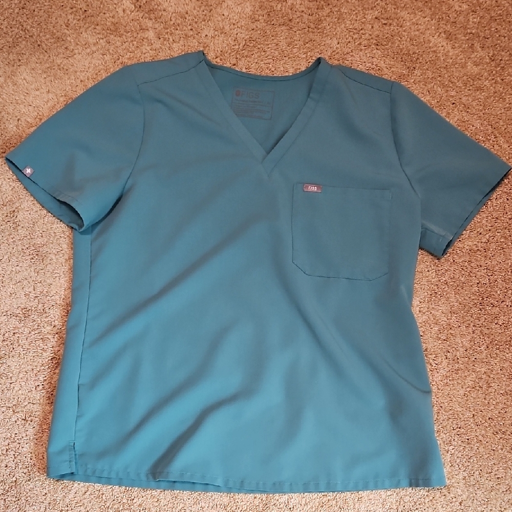 FIGS Cactus Scrub Top